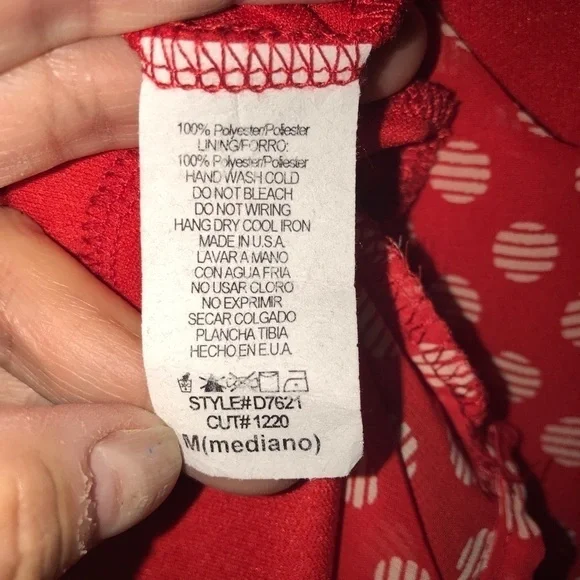 🌻Paisley and Ivy polka dot dress. Size medium GUC - Picture 4 of 5